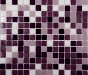MIX16 стекло фиолетовый  (бумага)(20*20*4) 327*327