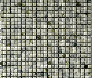 Pix 353 Jet Green ,чип 10x10 мм, сетка 305х305x6 мм, Матовая