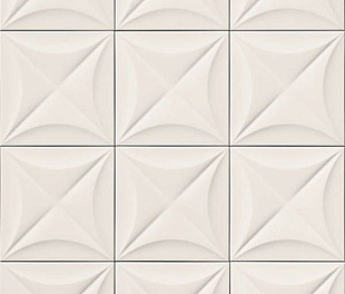 4D Flower White 20х20 (1м2)