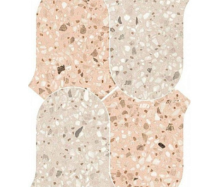 4101286 Мозаика CHICCO ONDA MOSAIC ROSAGREIGE 27x36,5 см