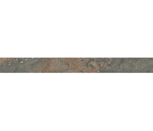 SPB003R бордюр Рамбла коричневый обрезной 25x2,5 (24шт)