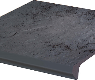 Капинос Ceramika Paradyz Semir Grafit kapinos stopnica prosta B1a 30x33