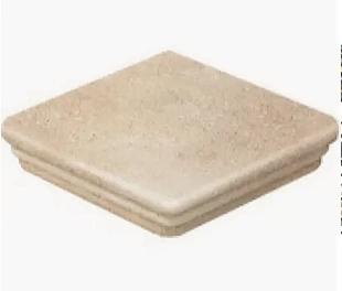 Ступень угловая Koblenz Eckflorentiner Creme 32*32