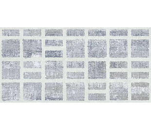 Milano Blue Frame Natural 49,75x99,55