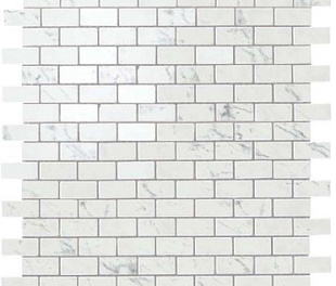 AS34 Мозаика MARVEL STONE CARRARA P MOSAICO BURATTATO LAP 29,8х29,8 см