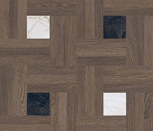 LEATHERWOOD CHESTERFIELD EBONY NAT.3D 60X60 8,5 мм