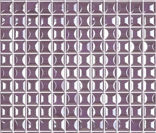 Мозаика Edna Purple Пурпурный (на сетке)