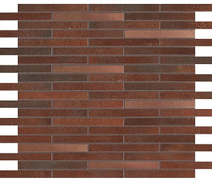 A0UV Мозаика BLAZE CORTEN MOSAICO TWIN 36,1x29,4 см