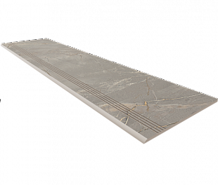 Плитка из керамогранита Estima Bernini 30х120 серый (Steptrade/BR03_NS/30x120x10)