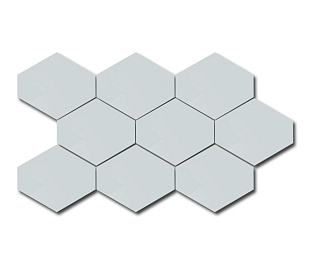 24260 Мозаика SCALE BENZENE MOSAIC SKY BLUE 25,5x44 см