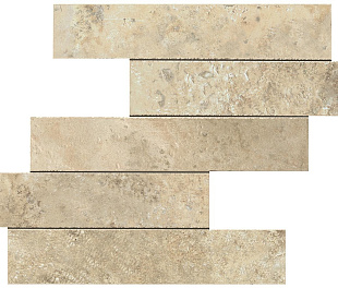 A0UE Мозаика AIX BLANC BRICK TUMBLED 37x37 см