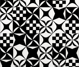 20*20 Mosaico Black&White 9 mm декоративная керамическая плитка