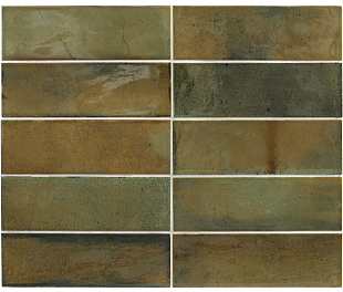 Плитка керамическая настенная 30034 HANOI Wild Olive 6,5x20 см
