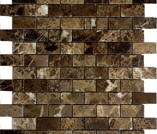 Мозаика Caramelle Pietrine 7 mm 29.8x29.8 коричневый (MPL-017586)