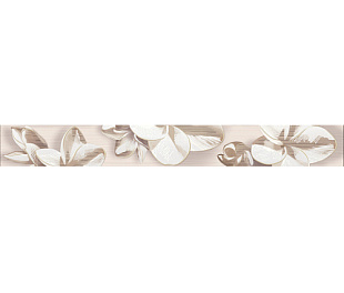 Бордюр AMATI PLUMERIA BEIGE 50,5х6,2 (42 шт)