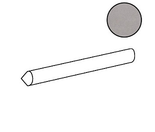 31214 Спецэлемент ISLAND JOLLY SILVER 1,2x20 см