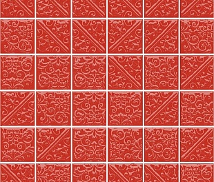 Керамическая плитка для стен Kerama Marazzi Ла-Виллет 30.1x30.1 красный (21024)