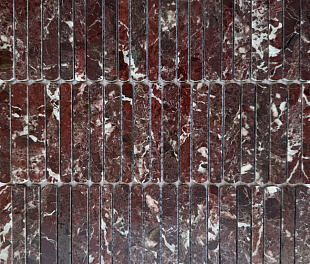 PIX 359 Rosso Levanto, чип 10/12/15*100 мм, сетка 300х305x8 мм, Полированная