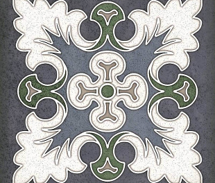 Керамическая плитка Плитка SMALTO DECOR 1 BLU 15*15