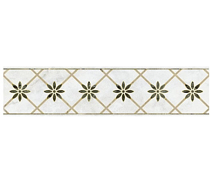 Бордюр VT\A574\11000R Серенада 4 глянцевый обрезной 7,2х30 (20шт)