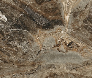 Плитка из керамогранита матовая Creto Vesuvio 60x60 коричневый (4F7520)