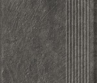 Ступень Ceramika Paradyz Carrizo Basalt Stopnica Prosta Struktura Mat B1a 30x60 (1,44)