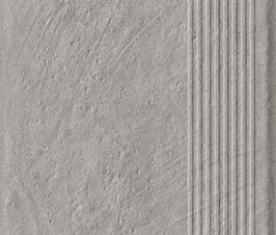 Ступень Ceramika Paradyz Carrizo Grey Stopnica Prosta Struktura Mat B1a 30x60 (1,44)