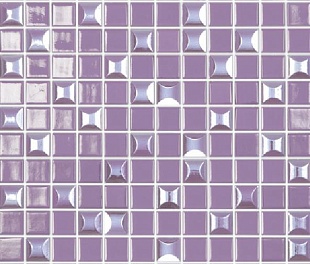 Мозаика Edna Mix 833 Пурпурный (на сетке)