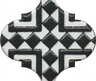 Декор Арабески глянцевый орнамент 6.5х6.5