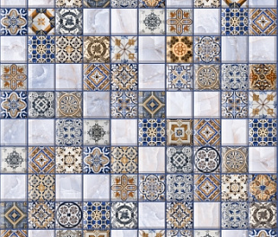 Орнелла арт-мозаика синий 5032-0200 30х30