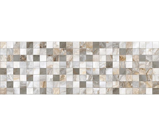 DG10-01 Плитка настенная Hypnose Grey Decor 01 glossy 30*90см 1,08м2