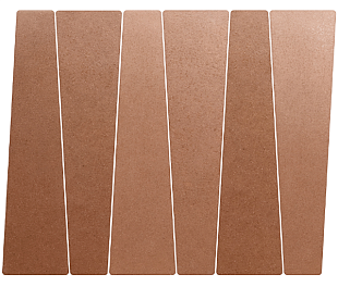 Гранит керамический 32454 BAMBOO Barro 5,6х22,4 см