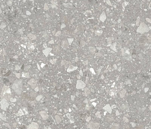 Керамогранит Terrazzo matt grey матовый серый PG 01 60х60 (1,44м2/43,2,6м2/30уп)