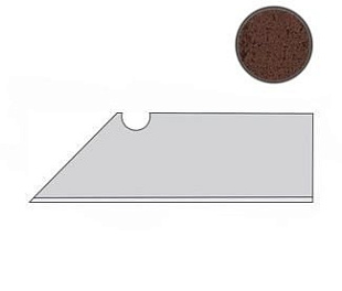 A0IU Спецэлемент BLAZE CORTEN BATTISCOPA SAG DX 7,2x30 см