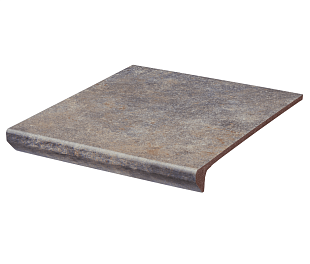 Капинос Ceramika Paradyz Viano Grys Kapinos Stopnica Prosta 30x33