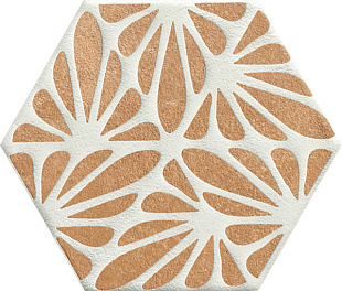 J082 Terracreta Cesello Chamotte Esagonо 25х21,6