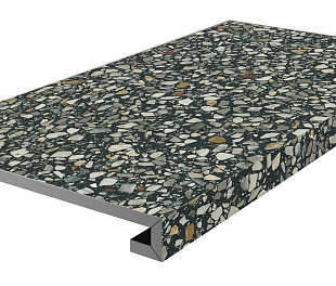 Плитка из керамогранита Kerama Marazzi Бричиола 33х60 черный (KM6060G0021RGCF)