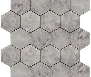 Мозаика Hexagon Lg Tumbled 74x74 (270X305X9), натур. мрамор