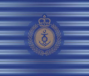 23,5*58 Decor Navy (синяя с якорем) декор настенный