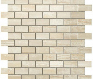 С.О. Айвори Шиффон Брик Мозаика 30.5х30.5/ S.O. Ivory Chiffon Brick Mosaic