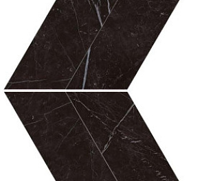 AS1W Декор MARVEL STONE NERO MARQUINA CHEVRON LAP 22,5х22,9 см