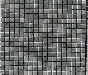 PIX 333 Ice Grey, чип 15х15 мм, сетка 305х305х4 мм, Матовая