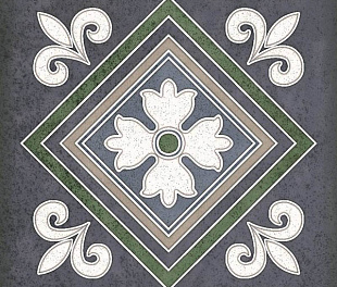 Керамическая плитка Плитка SMALTO DECOR 2 BLU 15*15