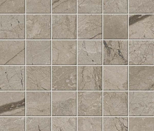 610110001070 Мозаика FORTE DEI MARMI MYSTIC GREY MOSAIC 30x30 см