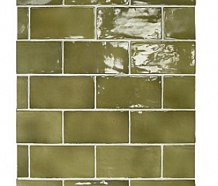 26908 Плитка MANACOR BASIL GREEN 7,5X15 см