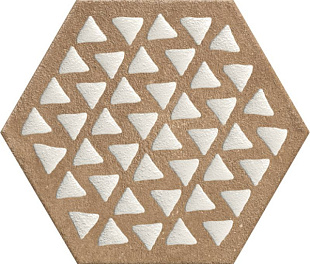 J086 Terracreta Intarsio Chamotte Esagonо 25х21,6