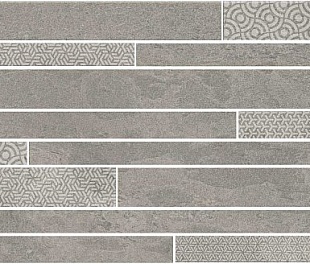 Плитка из керамогранита Kerama Marazzi Ламелла 25x50.2 серый (SBM010\SG4584)