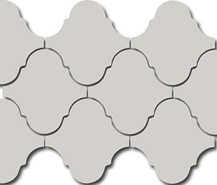 21928 Мозаика SCALE ALHAMBRA MOSAIC LIGHT GREY 27x43 см