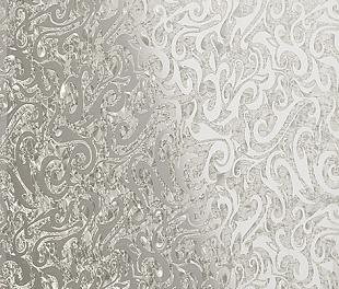 Квадратная зеркальная серебряная плитка Алладин-3 КЗСАл-3 - 250х250 мм/10шт
