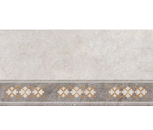 TP3688H Плитка настенная Ирида Декор 30*60см св.серый 1,8м2